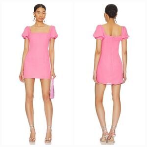 MORE TO COME Maddy Mini Dress in Pink XS